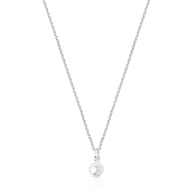 COLGANTE TOUS 1 45CM PERLA CULTIVADA PLATA LEY