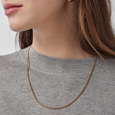 GARGANTILLA TOUS 1 BA O1.8MM 50CM PLATA LEY - 8