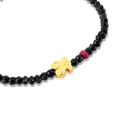 PULSERA TOUS ESPINELAS MOTIVO1 GEMA ORO LEY - 3