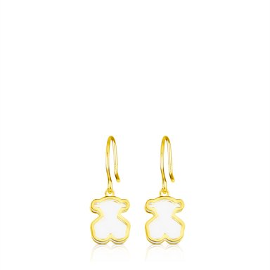 PENDIENTES TOUS 1 BA O ORO RESINA PLATA LEY