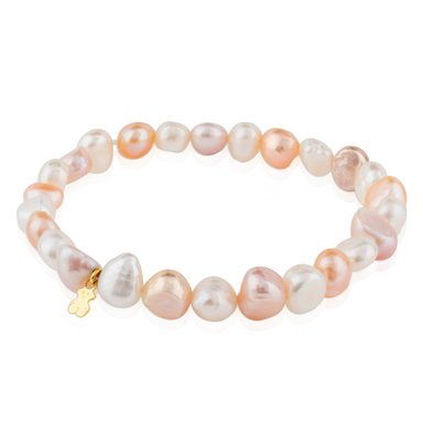PULSERA PERLA CULTIVADA 7-8MM ORO 1 LEY - 2