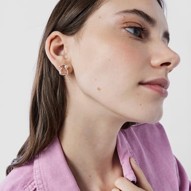 PENDIENTES PLATA 1 LEY 14MM PERLA CULT. - 8