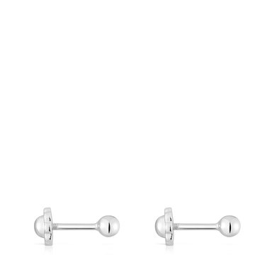 PENDIENTES TOUS BEBE1ª BOLA 3MM ORO LEY - 2