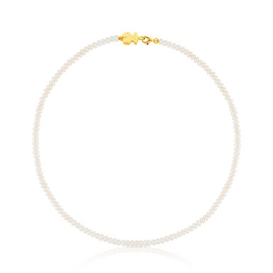 COLLAR PERLA CULTIVADA ORO 1 LEY 44 CM