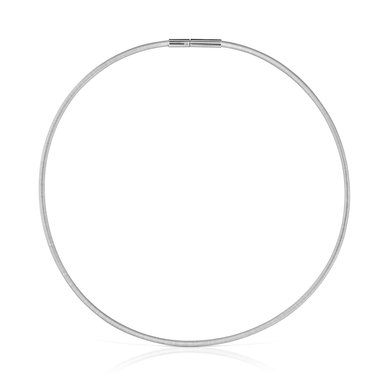 GARGANTILLA TOUS TUBO MESH 3MM 42CM ACERO