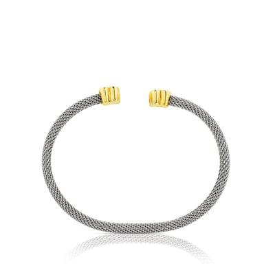 PULSERA TOUS MALLAOSOS1 LEY N17 ACERO - 3