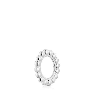 COLGANTE TOUS ANILLA OVAL1ª BOLAS 2,5MMX9MM PLATA LEY - 3