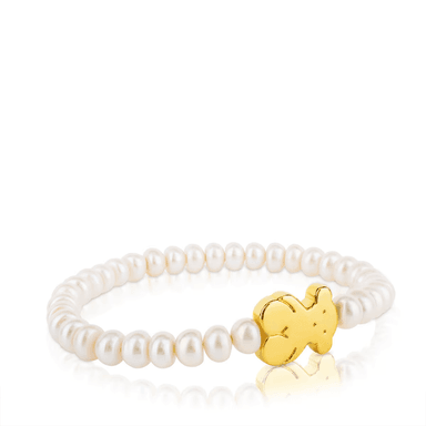 PULSERA TOUS PERLA CULTIVADA 1 ORO LEY