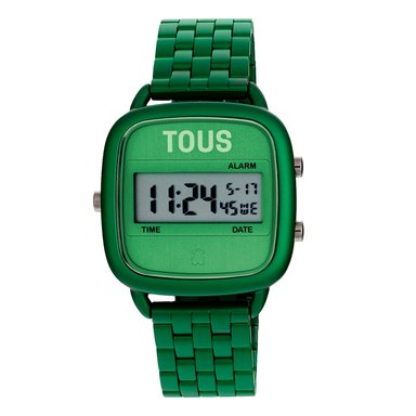 RELOJ TOUS MUJER ALUMINIO/ACERO VERDE BRAZALETE