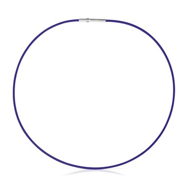 GARGANTILLA TOUS ACERO TUBO MESH 2MM LILA 42CM