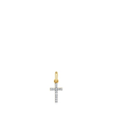 COLGANTE ORO 1ªLEY 0.05CT DIAM GH/SI - 1