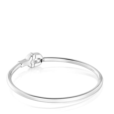 ESCLAVA TOUS PLATA 1ªLEY ESMALTE AZUL N17 - 3