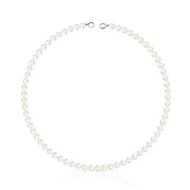 GARGANTILLA PERLA CULTIVADA PLATA 1 LEY