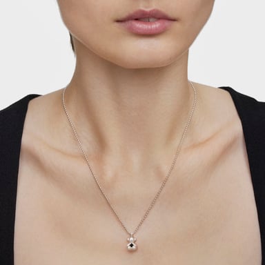 COLGANTE TOUS PLATA 1ªLEY ONIX 11MM - 4