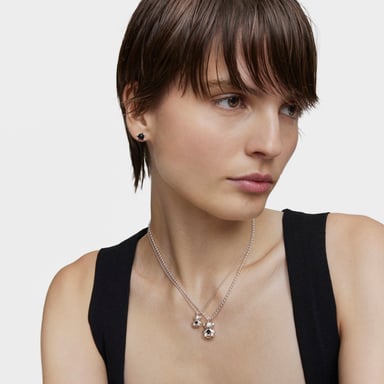 COLGANTE TOUS PLATA 1ªLEY ONIX 11MM - 5