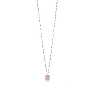 COLGANTE TOUS PLATA 1 LEY CUARZO + CADENA