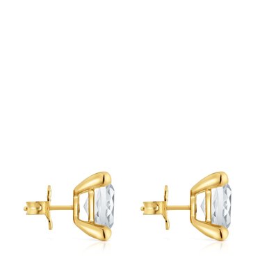 PENDIENTES TOUS PLATA 1ª LEY BAÑO ROCKCRYSTAL - 2