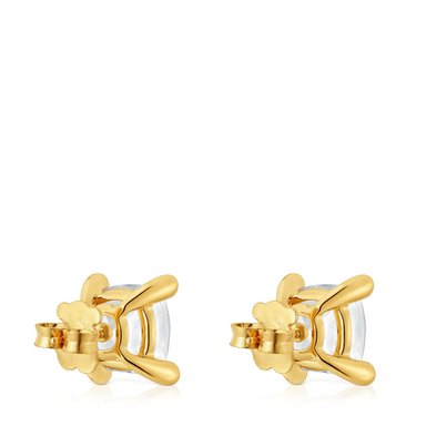 PENDIENTES TOUS PLATA 1ª LEY BAÑO ROCKCRYSTAL - 3