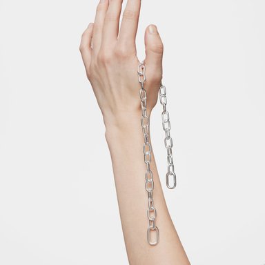 GARGANTILLA TOUS PLATA 1ªLEY OVAL XXL