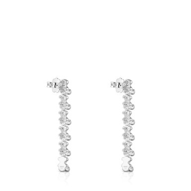 PENDIENTES PLATA 1ªLEY OSOS 44,2MM - 2