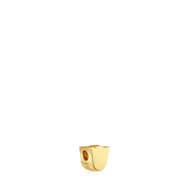 COLGANTE PLATA1ªLEY BAÑO ORO TULIPAN 7MM - 3