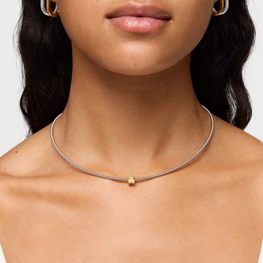 COLGANTE TOUS PLATA 1ªLEY BAÑO ORO OSO 7MM