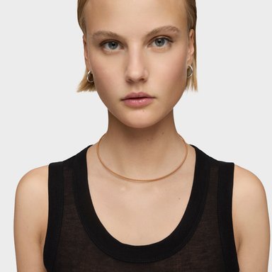 GARGANTILLA ACERO TUBE COBRIZO 42CM