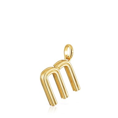 COLGANTE TOUS PLATA 1ªLEY BAÑO ORO M - 4