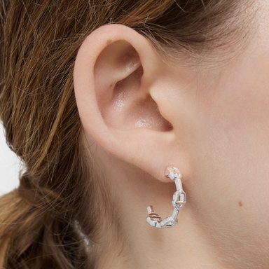 CRIOLLAS TOUS PLATA 1ª LEY ESLABONES 17.4MM