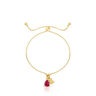 PULSERA TOUS ORO MOTIVO OSO CON BAÑO 18 KT BOLD BEAR LGG - 2