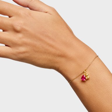 PULSERA TOUS ORO MOTIVO OSO CON BAÑO 18 KT BOLD BEAR LGG - 6