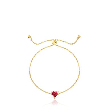 PULSERA TOUS ORO CON BAÑO 18 KT GARDEN OF LOVE LGG - 2