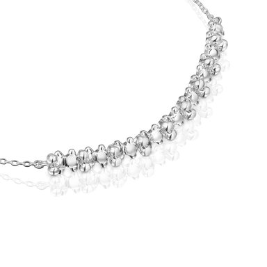 PULSERA PLATA 1ªLEY 9 OSOS SLIDER 5.5MM