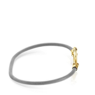 PULSERA MALLA ACERO - 1