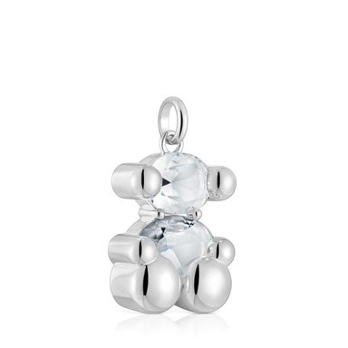 DIJE PLATAOSO ROCK CRYSTAL