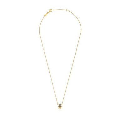 COLLAR PLATA BAÑO LGG ESPIN.VERDE