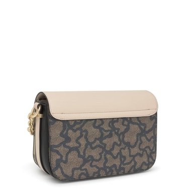 BANDOLERA M. CHAIN KAOS NEGRO-BEIGE