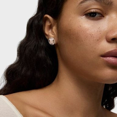 ARETES PLATA CUARZO GEMAS