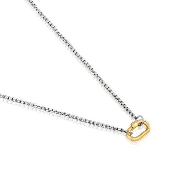 COLLAR ACERO/ORO2 CIERRES - 2