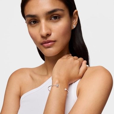 PULSERA DE PLATA SWEET DOLLS PERLA 6MM