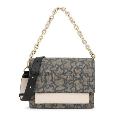 BANDOLERA MEDIANA AUDREE CHAIN NEGRA KAOS ICON