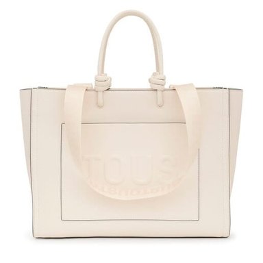 SHOPPER GRANDE AMAYA BEIGE TOUS LA RUE NEW