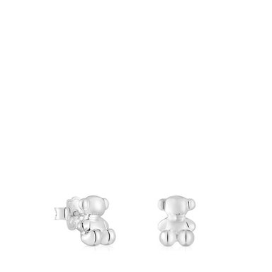 ARETES OSO DE PLATA 10 MM BOLD BEAR