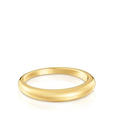 ANILLO BAÑO ORO 18KT TOUS MOTIVOS