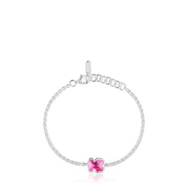 PULSERA DE PLATA ICON COLOR LGG
