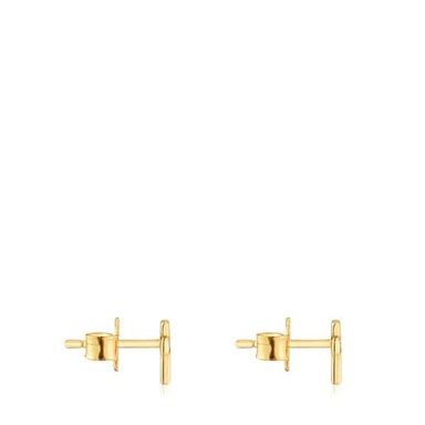 ARETE BAÑO ORO 18KT TOUS MOTIVOS