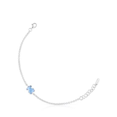 PULSERA DE PLATA ICON COLOR LGG - 1