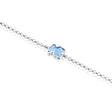 PULSERA DE PLATA ICON COLOR LGG - 3