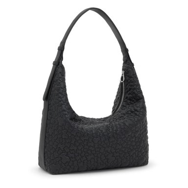 BOLSO HOBO GRANDE PUFFY BEAR NEGRO