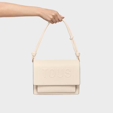 BOLSO BANDOLERA M. AUDREE T LA RUE NEW BEIGE